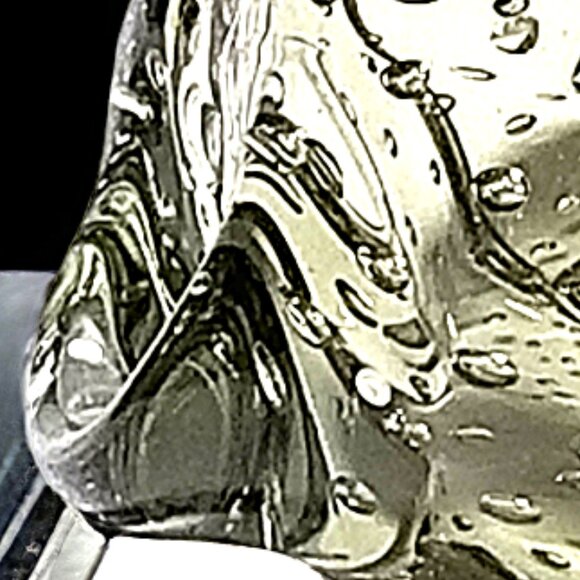 Italy Rare Murano Glass Bowl Barovier & Toso Bullicante Glass 60s - Picture 7 of 10